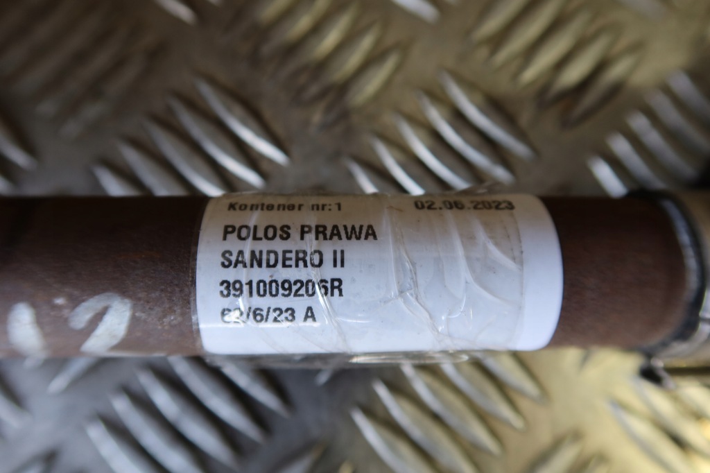 фото №7, Привідний вал права sandero ii 391009206r