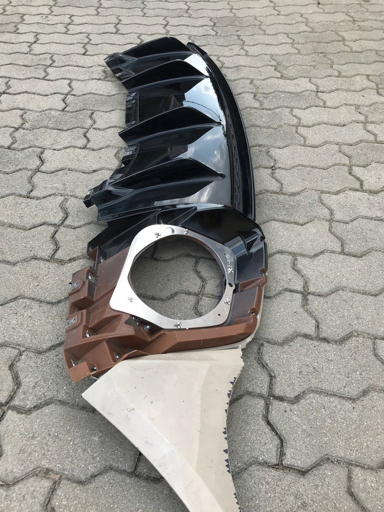 фото №5, Audi r8 5.2 v10 plus дифузор бампера задня накладка