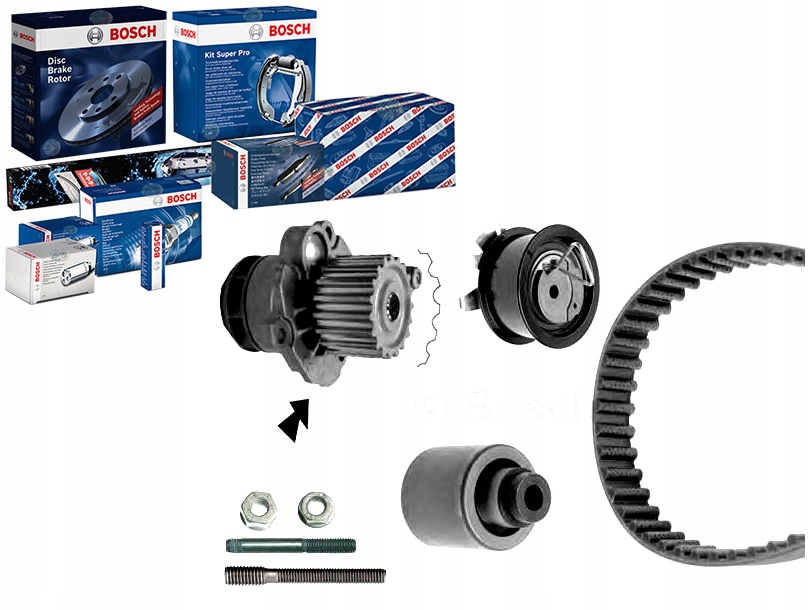 фото №1, Комплект - набір ремінь розподільного валу bosch 55739701 557