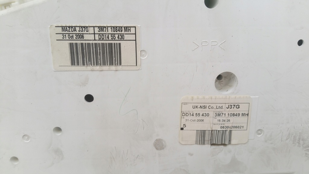 фото №4, Счетчик 3m7110849mh mazda 2 dy