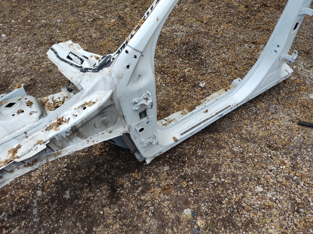 фото №3, Volvo s60 13- лонжерон поріг лівий перед