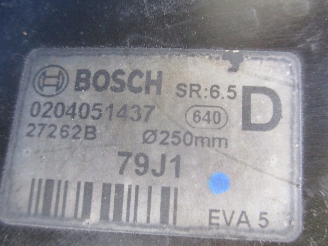 фото №5, Sx4 sedici усилитель тормозов тормозные 0204051437 bosch