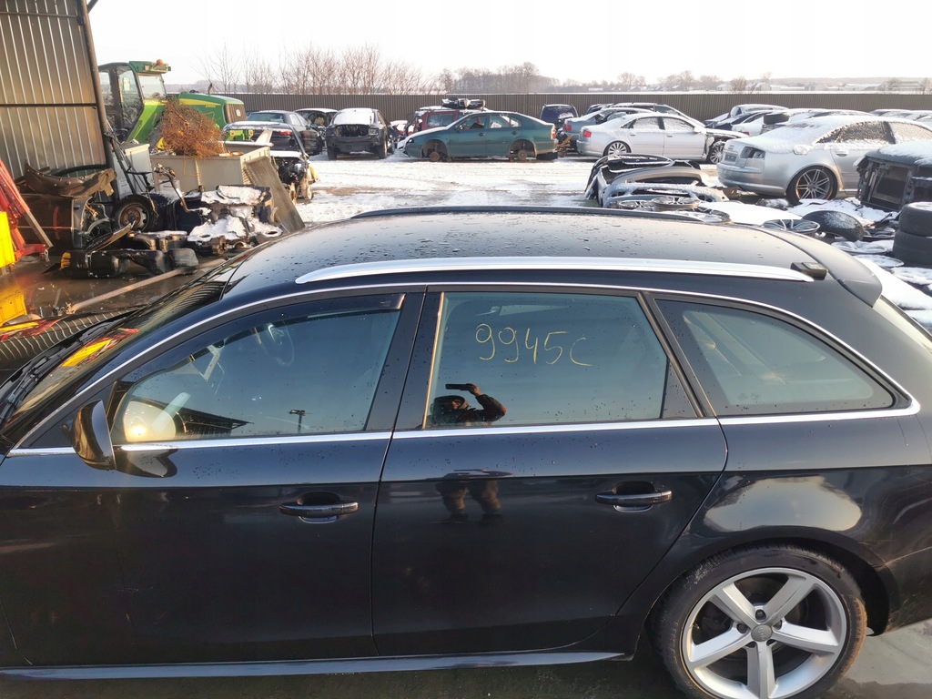 фото №1, Рейлинги хром комплект audi a4 b8 avant