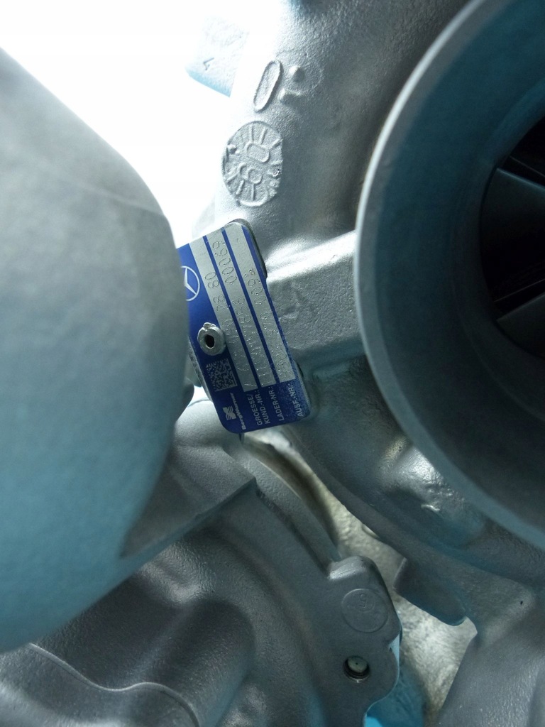 фото №6, Турбонагнетатель mercedes glk x204 5439-970-0099 2.2 a6510904180 a6510904080