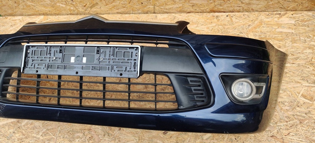 фото №9, Citroen c4 i lift бампер передний перед kompletny granatowy