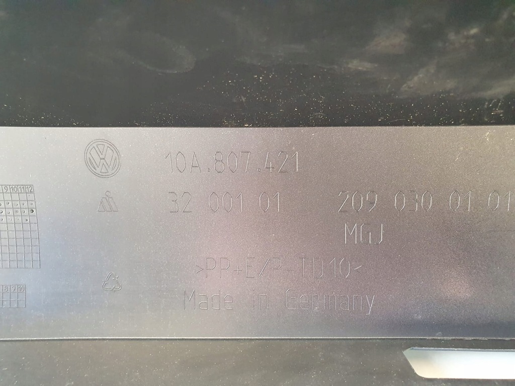 фото №7, Vw id.3 бампер перед 10a807221 оригінал