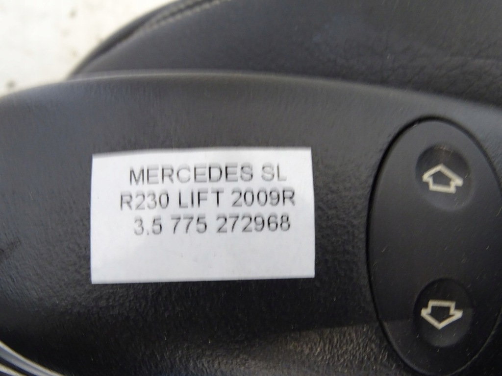 фото №10, Kpl сиденье сиденья заднее сиденье czarna кожа левый правый sl r230 lift