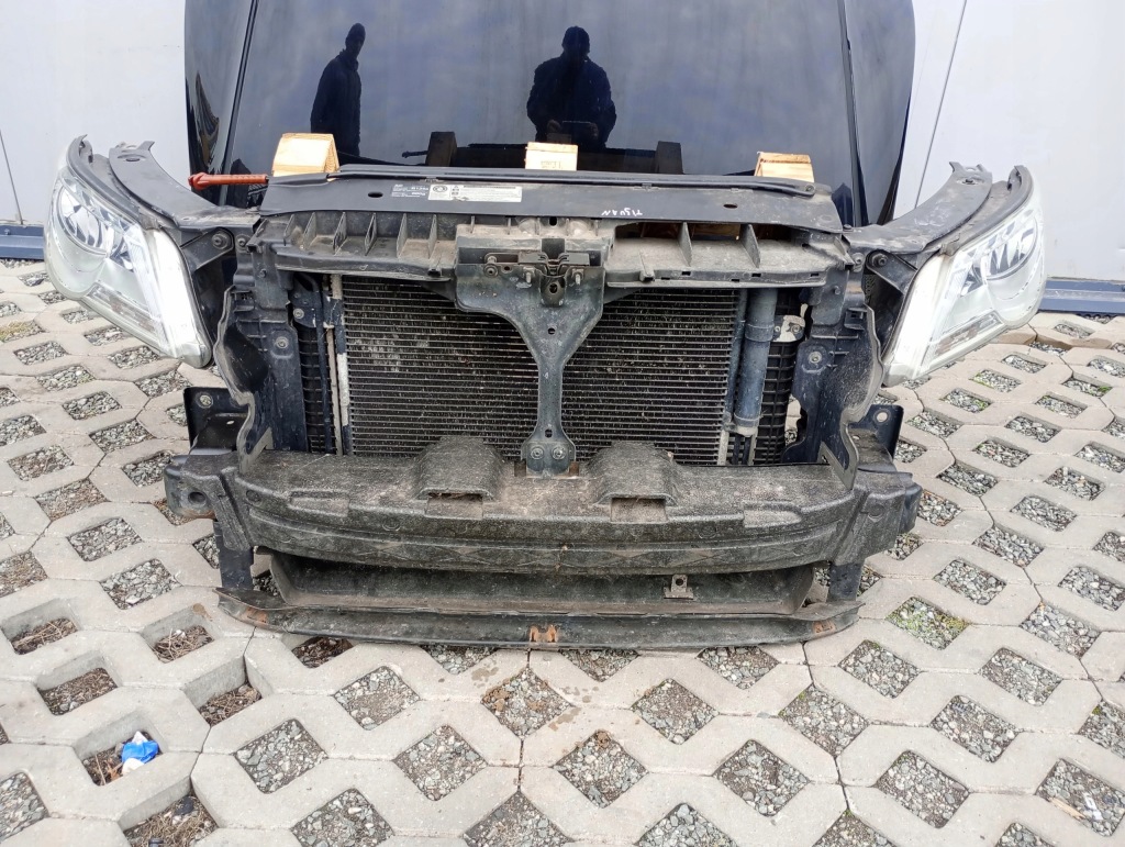 фото №14, Перед kompletny vw tiguan 5n0 r-line lc9x