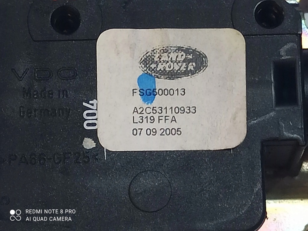 фото №5, Land rover range rover sport l320 2006 замки i амортизатори