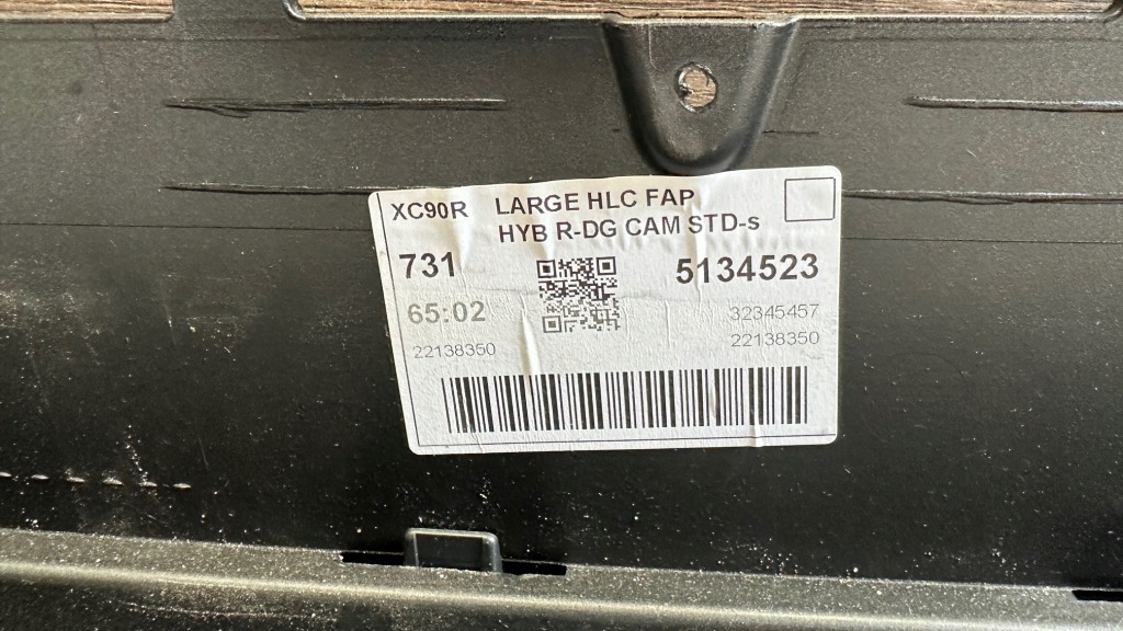 фото №3, Volvo xc90 ii 2 lift r-design накладка спойлер перед 32345457