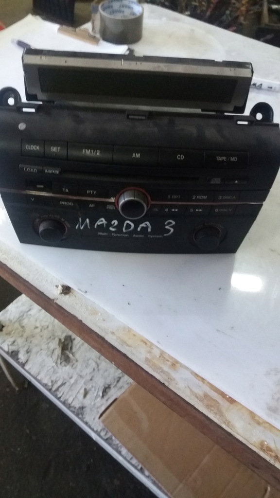 фото №1, Радио mazda 3