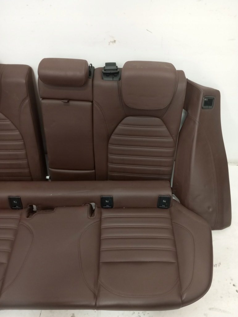 фото №14, Оббивка шкіра сидіння alfa romeo stelvio коричневі