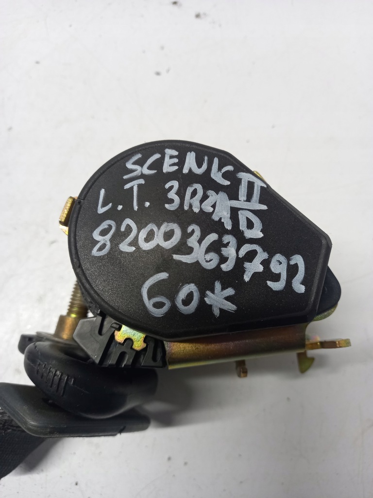 фото №2, Pas безпеки лівий задня scenic ii 3 ряд