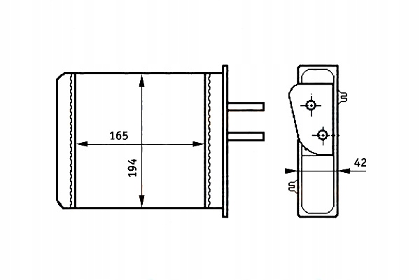 фото №1, Обігрівач fiat punto i hella