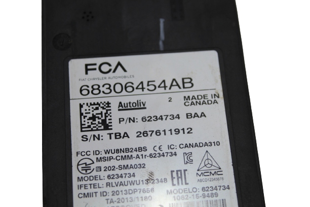 фото №12, Chrysler pacifica 17- датчик мертвого pola сліпа зона 68306454ab