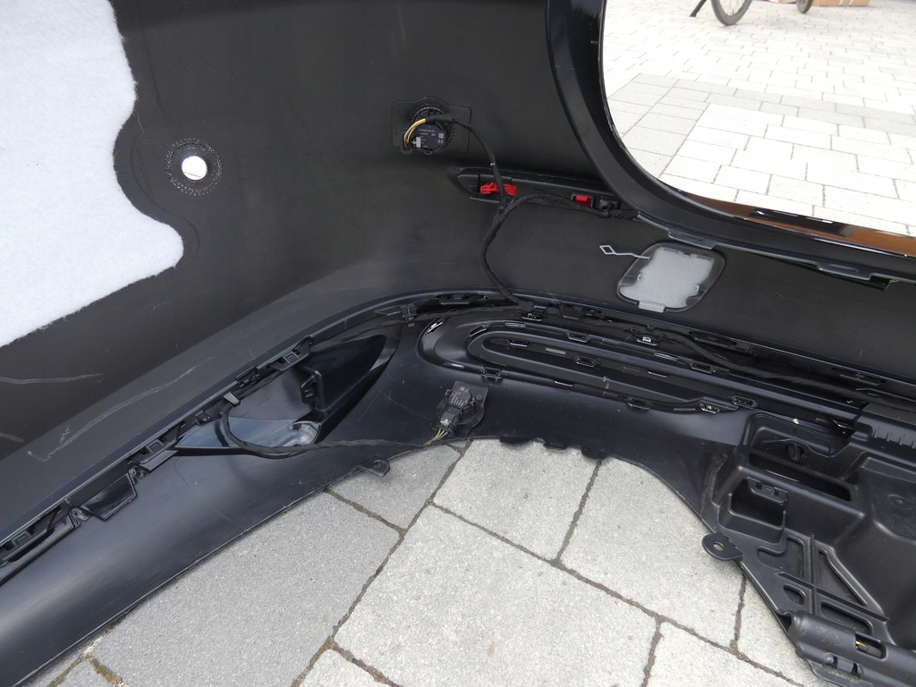 фото №13, Бампер, электропроводка mercedes w-214 задняя