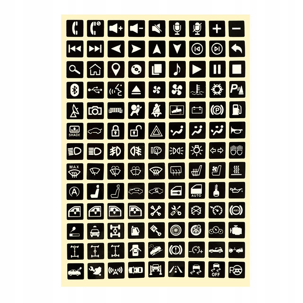 фото №1, Carling наклейки na переключатели świecące