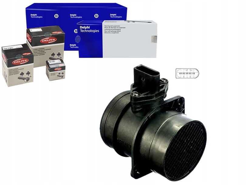 фото №1, Расходомер воздуха audi rs6 4.2 delphi