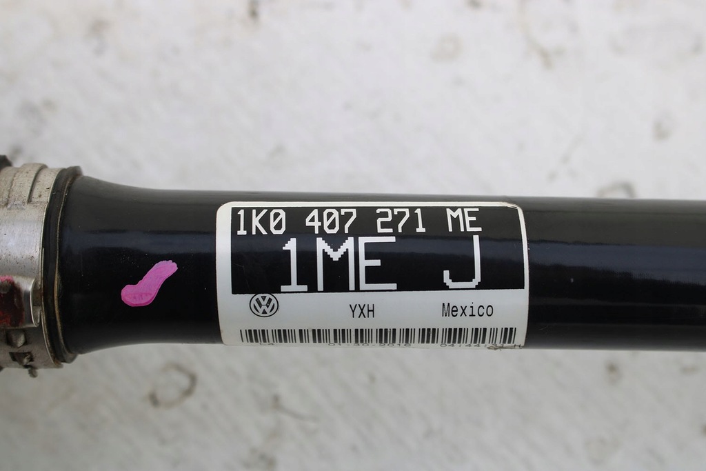 фото №6, Vw golf 6 vi jetta привідний вал ліва перед 1k0407271me 1k0407271jg передня 5k 5c