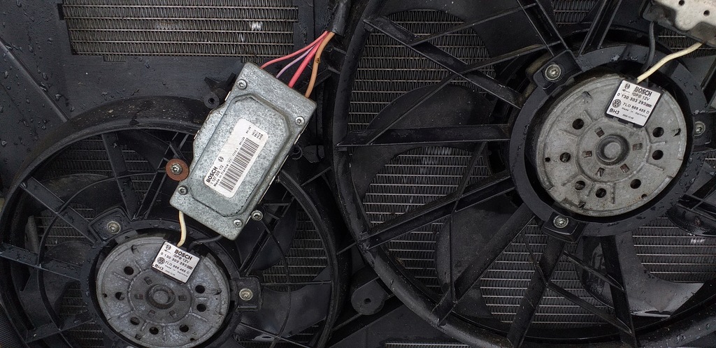 фото №11, Touareg 3.0tdi комплект радіатор вентилятор 7l0