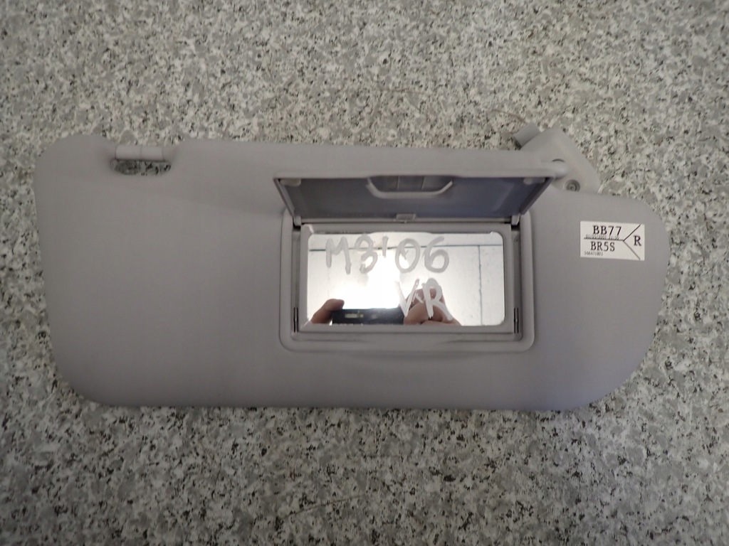 фото №1, Mazda 3 03-08 козирок сонцезахисний правий