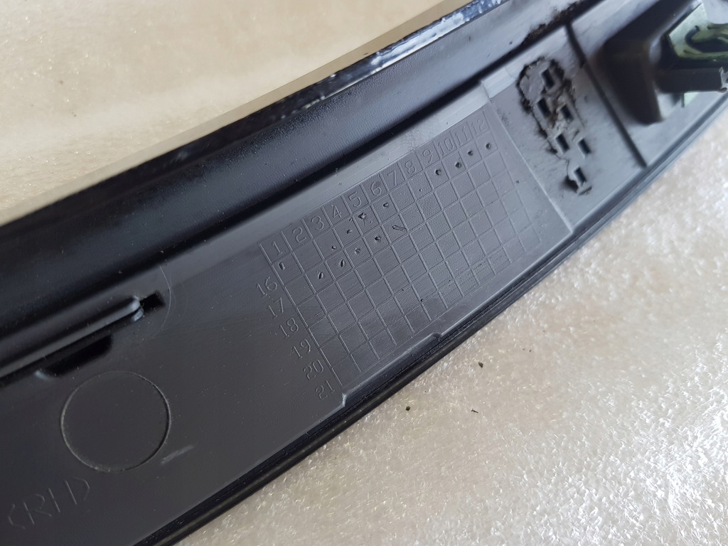 фото №12, Cadillac xt5 молдинг накладка крыла правая перед