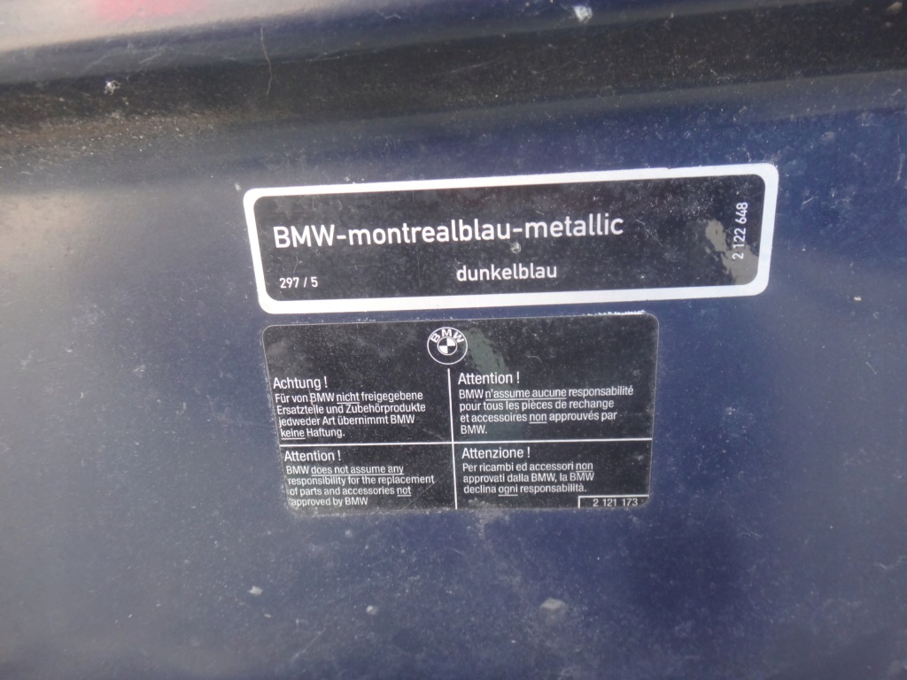 Капот кришка двигуна bmw 5 e39 седан універсал montrealblau в Україні