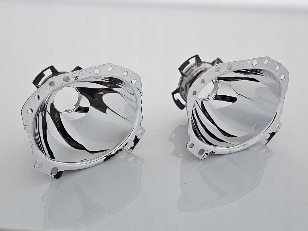 фото №3, Отражатель линзы фара mercedes ml w163 hella d2s