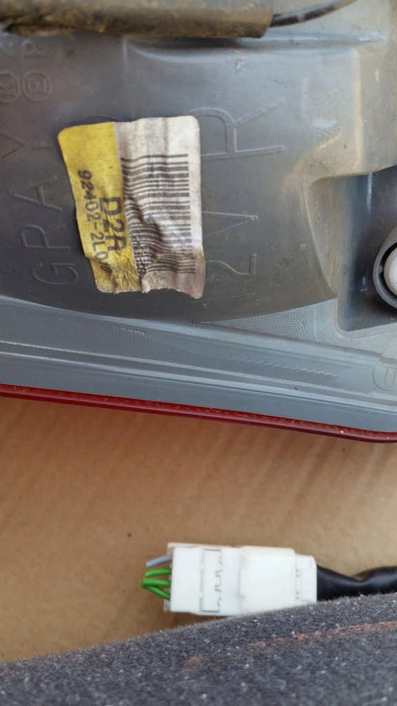 фото №8, Лампа l/p задняя 92401-2l010 hyundai i30