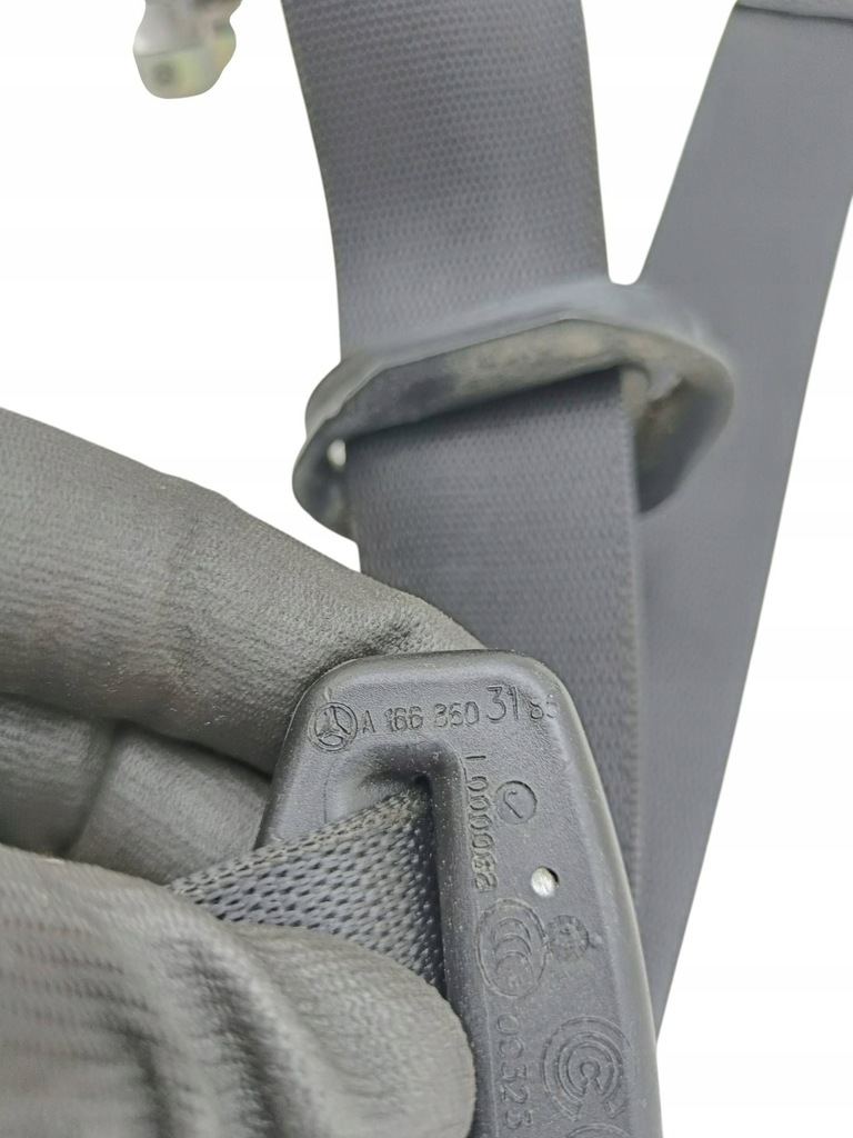 фото №11, Mercedes-benz ml w166 2014 pas безопасности сиденье заднего