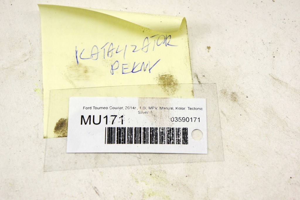 фото №8, Mu171 ford tourneo courier 1.0i катализатор