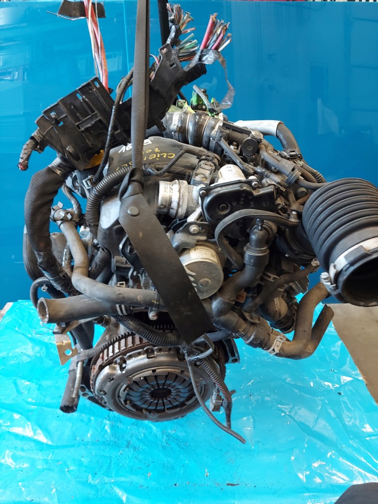 Двигатель clio 4 2018 r 1.5 dci k9ke628 122.000km с Разборки