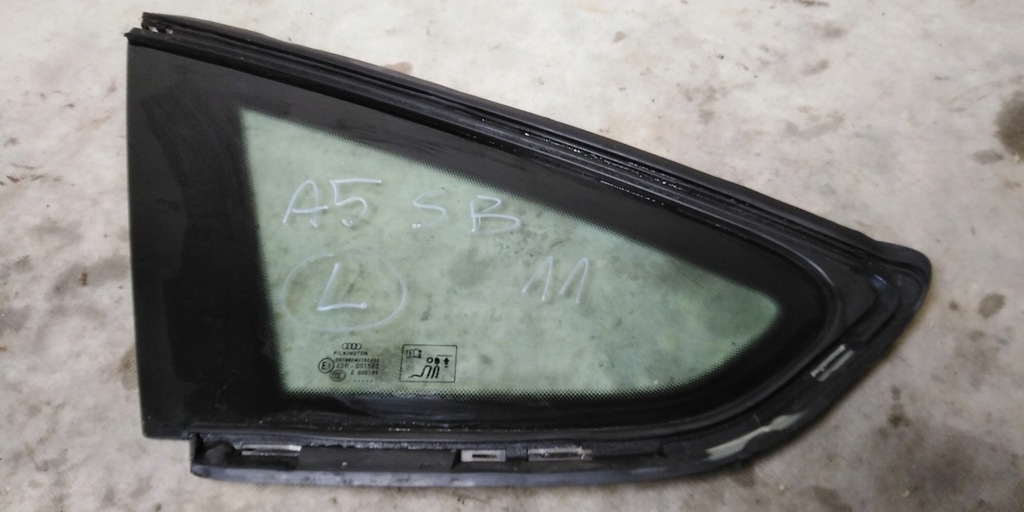 фото №1, Audi a5 sportback скло кузовна лівий задня 11r