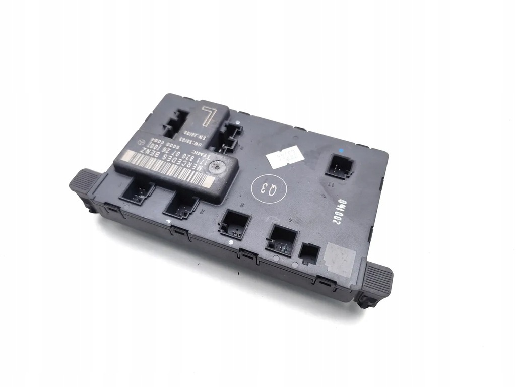 фото №10, Mercedes-benz slk блок управления / модуль дверь 200 компрессор бензин 1718200726