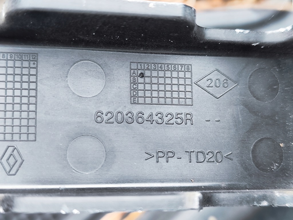 фото №8, Renault scenic 3 iii lift 2012 - 2016 защита pod бампер 622358126r