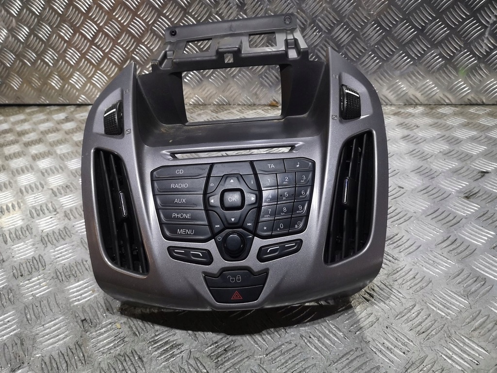 фото №1, Ford transit custom панель радіо bk2t-18k811-ec