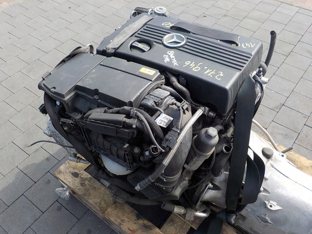 фото №10, Mercedes w203 clc 08r 1.8 компресор 143km двигун 271946 kompletny film