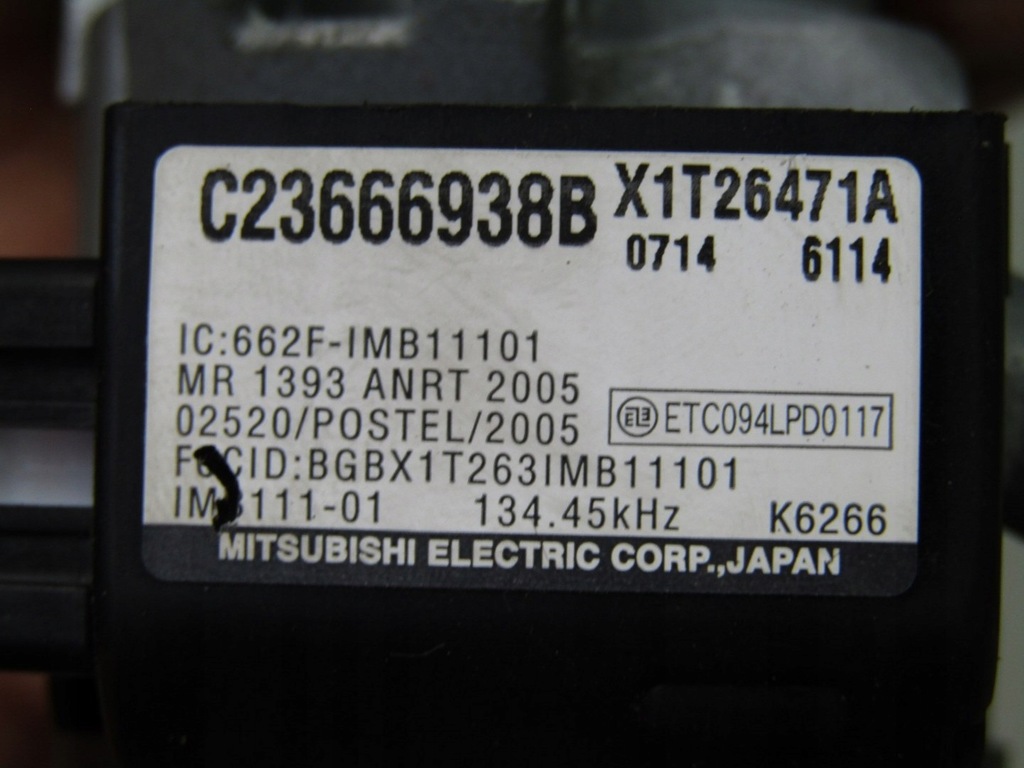 фото №9, Mazda 5 2.0 d 2.0d 06r замок зажигания с ключ c23666938b 3m51-3f880-ac