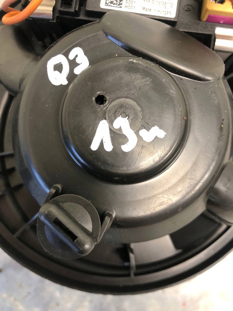 фото №5, Воздуходувка вентилятор audi q3 3c0907521f