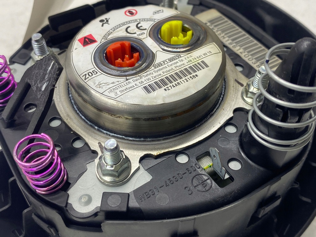 фото №8, Nissan leaf ii ze1 2018 подушка повітряна подушка безпеки керма