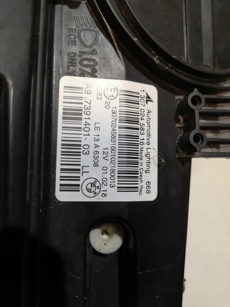 фото №7, Лампа левый перед bmw 2 f45 f46 led