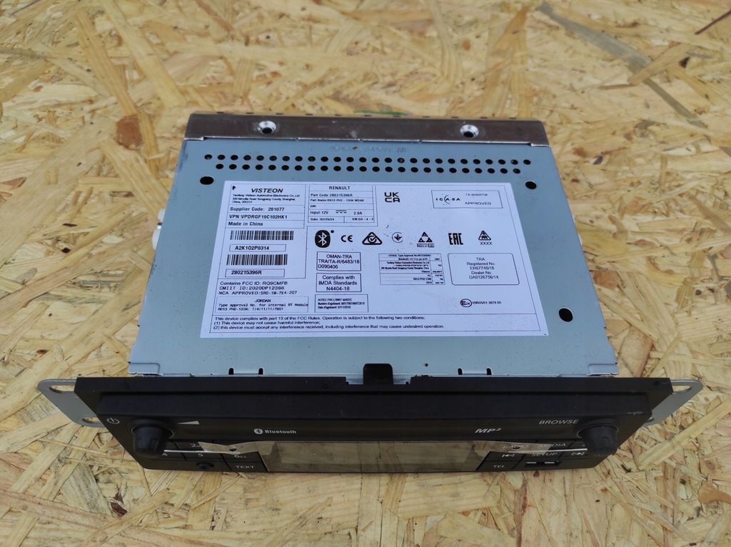 фото №4, Радиопроигрыватель renault express dacia dokker 280215396r