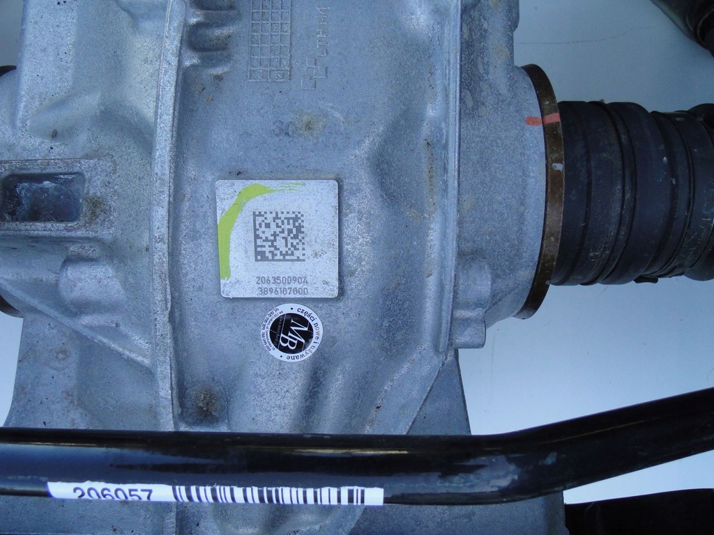 фото №7, Mercedes c klasa 206 w206 мост дифференциал поворотный кулак подрамник задний 4matic