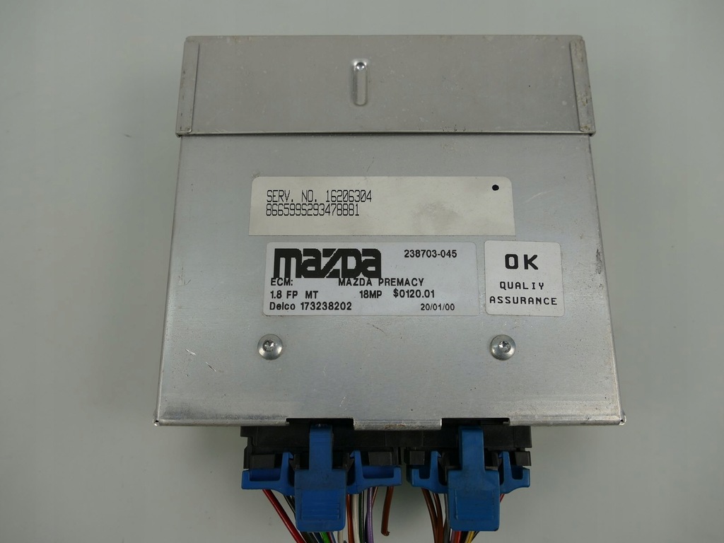 фото №1, Mazda premacy 1.8 блок керування модуль бортовий комп'ютер