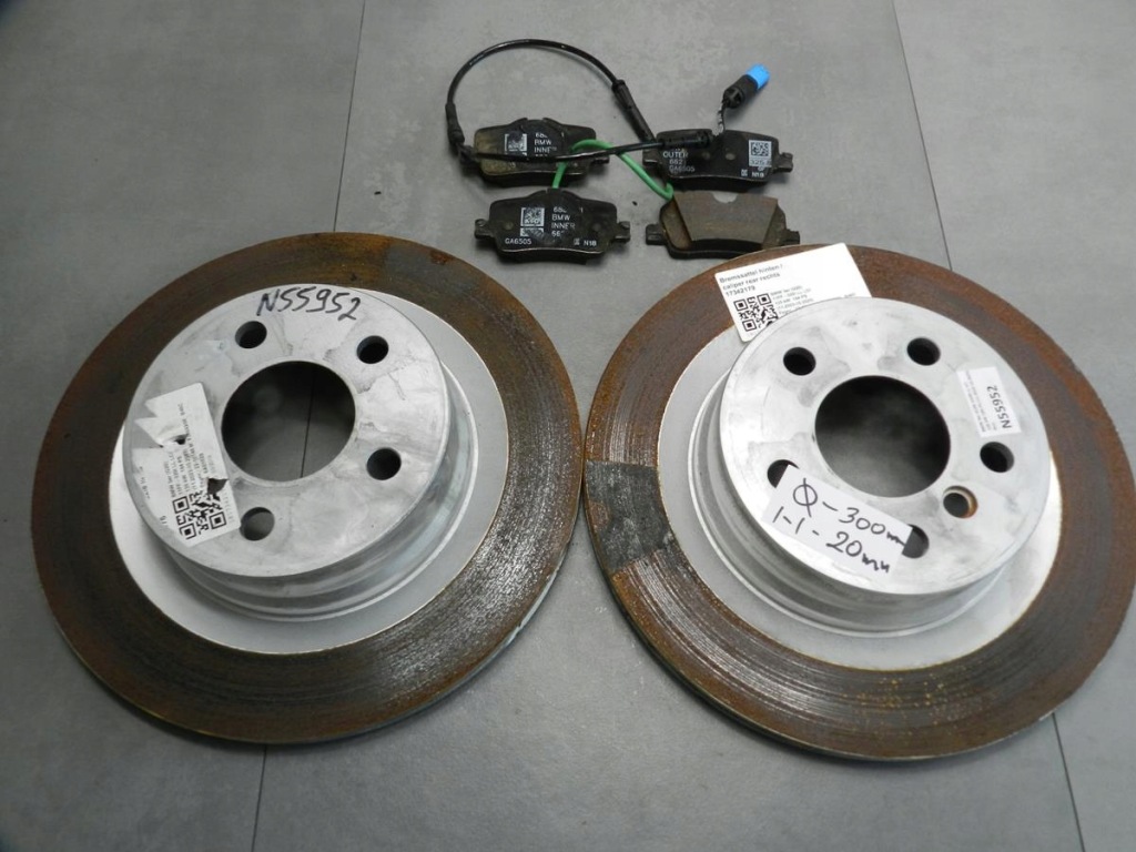 фото №1, Bmw 3 g20 тормозные диски тормозные колодки перед 6880071