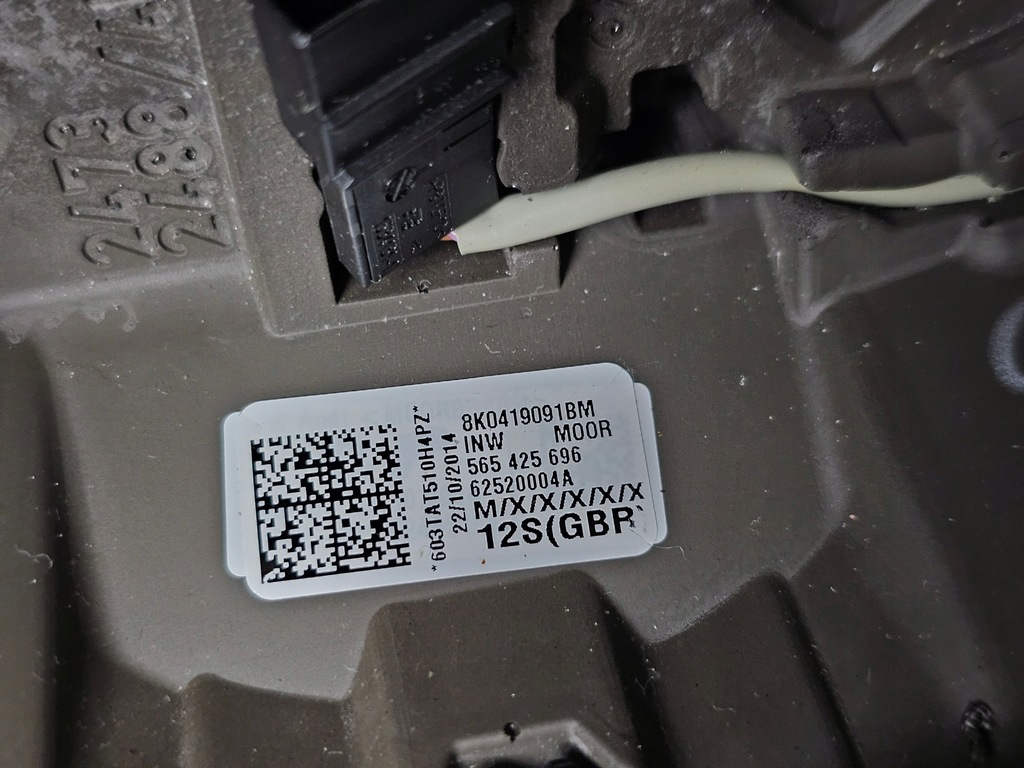 фото №13, Повітропровід шкіра мультифункція audi a4 b8 a5 8k0419091bm