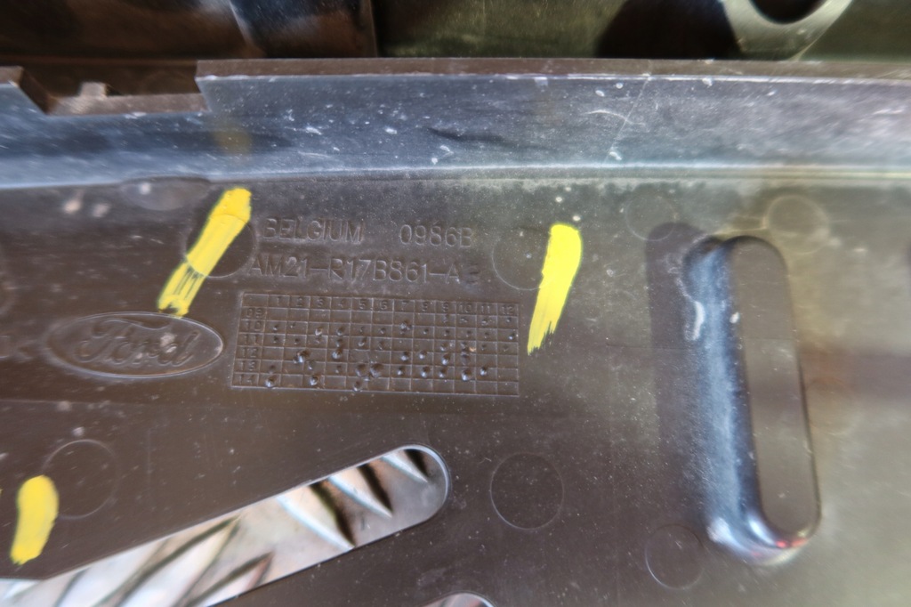 фото №12, Направляющая бампера задняя s-max am21-r17b861-a