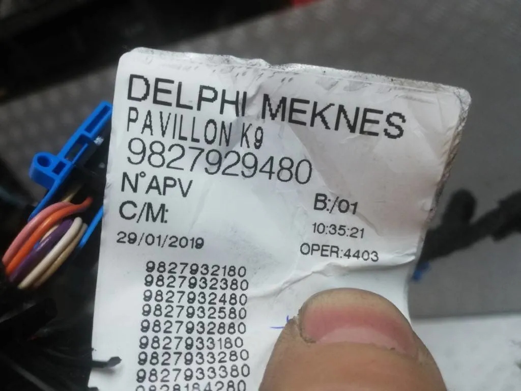 фото №2, Berlingo iv rifter combo e электропроводка потолочный