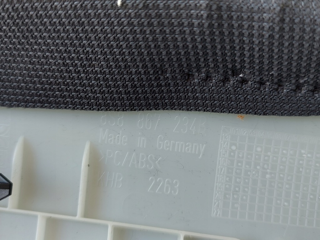 фото №7, Audi tt захист стійка права coupe 8s8867234b