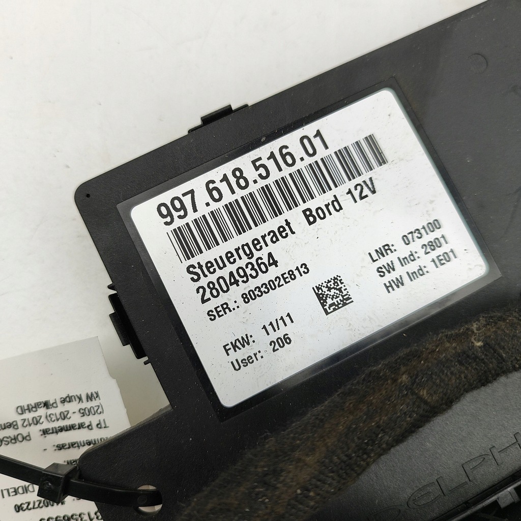 фото №7, Porsche cayman 981 2012 блок керування / модуль комфорту